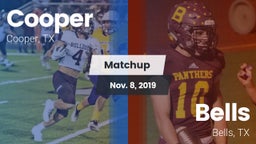 Matchup: Cooper  vs. Bells  2019