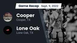 Recap: Cooper  vs. Lone Oak  2022