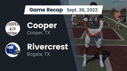 Recap: Cooper  vs. Rivercrest  2022