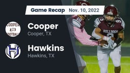 Recap: Cooper  vs. Hawkins  2022