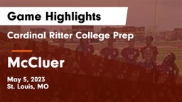 Cardinal Ritter College Prep  vs McCluer  Game Highlights - May 5, 2023