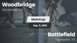 Matchup: Woodbridge High vs. Battlefield  2016