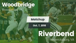Matchup: Woodbridge High vs. Riverbend  2016