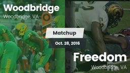 Matchup: Woodbridge High vs. Freedom  2016
