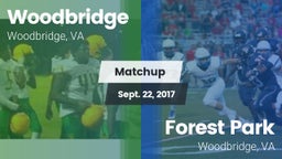 Matchup: Woodbridge High vs. Forest Park  2017