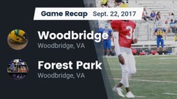 Recap: Woodbridge  vs. Forest Park  2017