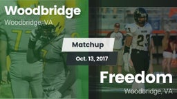 Matchup: Woodbridge High vs. Freedom  2017