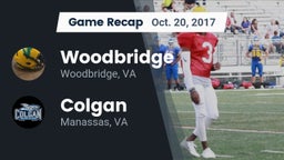Recap: Woodbridge  vs. Colgan  2017