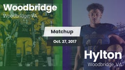 Matchup: Woodbridge High vs. Hylton  2017