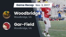 Recap: Woodbridge  vs. Gar-Field  2017