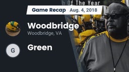 Recap: Woodbridge  vs. Green 2018