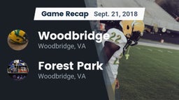Recap: Woodbridge  vs. Forest Park  2018