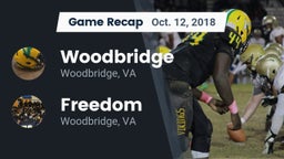 Recap: Woodbridge  vs. Freedom  2018