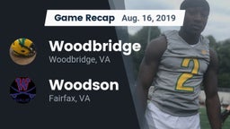 Recap: Woodbridge  vs. Woodson  2019