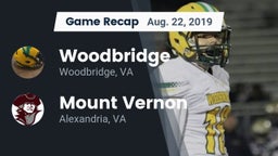 Recap: Woodbridge  vs. Mount Vernon   2019