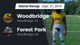 Recap: Woodbridge  vs. Forest Park  2019