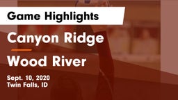 Canyon Ridge  vs Wood River  Game Highlights - Sept. 10, 2020