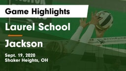 Laurel School vs Jackson  Game Highlights - Sept. 19, 2020