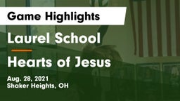 Laurel School vs Hearts of Jesus Game Highlights - Aug. 28, 2021
