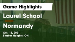 Laurel School vs Normandy  Game Highlights - Oct. 13, 2021