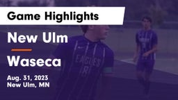 New Ulm  vs Waseca  Game Highlights - Aug. 31, 2023