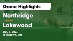 Northridge  vs Lakewood  Game Highlights - Oct. 5, 2023