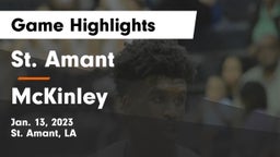 St. Amant  vs McKinley Game Highlights - Jan. 13, 2023