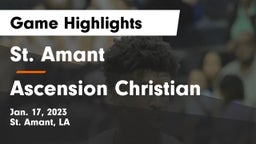 St. Amant  vs Ascension Christian Game Highlights - Jan. 17, 2023