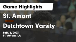 St. Amant  vs Dutchtown Varsity  Game Highlights - Feb. 3, 2023