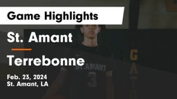 St. Amant  vs Terrebonne  Game Highlights - Feb. 23, 2024