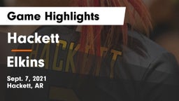 Hackett  vs Elkins  Game Highlights - Sept. 7, 2021