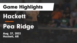 Hackett  vs Pea Ridge  Game Highlights - Aug. 27, 2022