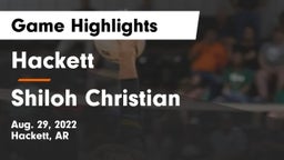 Hackett  vs Shiloh Christian  Game Highlights - Aug. 29, 2022