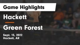 Hackett  vs Green Forest  Game Highlights - Sept. 15, 2022