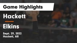 Hackett  vs Elkins  Game Highlights - Sept. 29, 2022