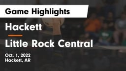Hackett  vs Little Rock Central  Game Highlights - Oct. 1, 2022