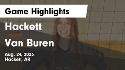 Hackett  vs Van Buren  Game Highlights - Aug. 24, 2023