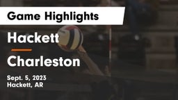 Hackett  vs Charleston  Game Highlights - Sept. 5, 2023