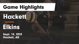 Hackett  vs Elkins  Game Highlights - Sept. 14, 2023