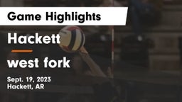 Hackett  vs west fork Game Highlights - Sept. 19, 2023