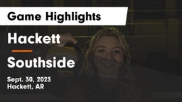 Hackett  vs Southside  Game Highlights - Sept. 30, 2023