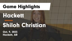 Hackett  vs Shiloh Christian  Game Highlights - Oct. 9, 2023