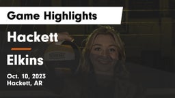 Hackett  vs Elkins  Game Highlights - Oct. 10, 2023