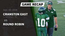 Recap: Cranston East  vs. ROUND ROBIN 2016