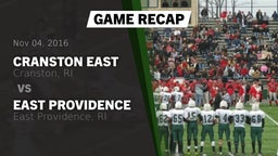Recap: Cranston East  vs. East Providence  2016