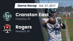 Recap: Cranston East  vs. Rogers  2017