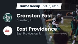 Recap: Cranston East  vs. East Providence  2018