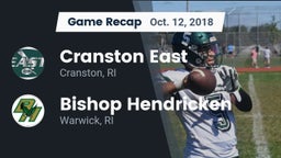 Recap: Cranston East  vs. Bishop Hendricken  2018
