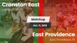 Matchup: Cranston East High vs. East Providence  2019