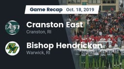 Recap: Cranston East  vs. Bishop Hendricken  2019